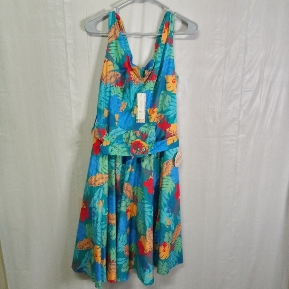 Modcloth Timeless London Fit And Flare Dress Pockets Size 8